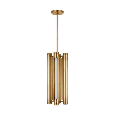 Capa 30.6W 4LED Pendant 24Inch Tall X 10 Inch Wide by Visual Comfort Modern - AKPD690