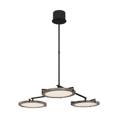 Shuffle 3 Light Large Chandelier by Visual Comfort Modern - CDCH17227