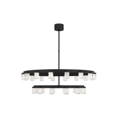 Esfera 28 Light Oversized 2 Tier Chandelier by Visual Comfort Modern - KWCH19727