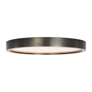 Cerne 25W 1 LED Large Flush Mount 18 Inch Wide by Visual Comfort Modern - KWFM194