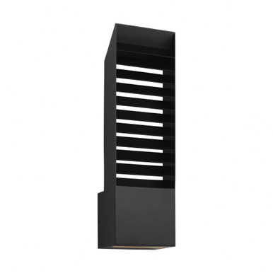 Lamel 12W 1 LED Outdoor Wall Mount 19 Inch Tall by Visual Comfort Modern - KWOWS60727OB