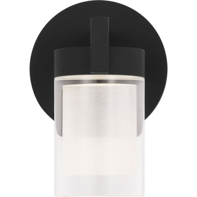Esfera 277V 7.8W 1 LED Light Small Wall Sconce by Visual Comfort Modern - KWWS19927-277