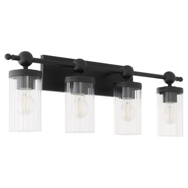 Lee Boulevard 4 Light Vanity Light by Quorum - 560-4