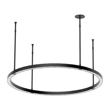 Stagger Ring 1 Light Large Chandelier by Visual Comfort Modern - MDCH53827