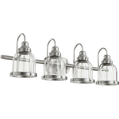 Banded Dome 4 Light Vanity Light by Quorum - 586-4