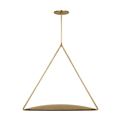 Cymbal 27W 1 LED Light Large Pendant by Visual Comfort Modern - PBPD35127/NB