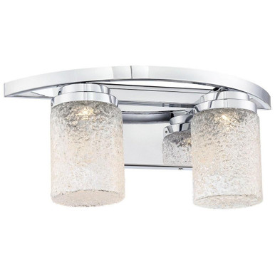 Brilliant 2 LED Vanity Light by George Kovacs - P5322-077-L