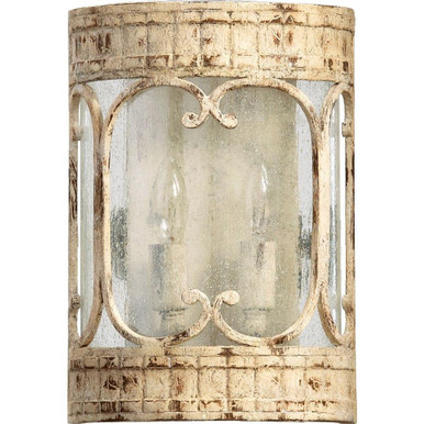 Florence 2 Light Wall Sconce 11.25 Inch Tall by Quorum - 5637-2-70