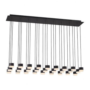 Gable 27 Light Mini Chandelier by Visual Comfort Modern SLCH52430