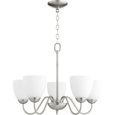  5 Light Medium Chandelier by Quorum - 6041-5