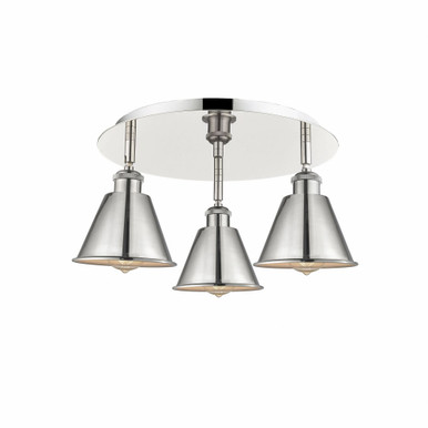 Ballston 3 Light 18.25 Inch Wide Flush Mount by Innovations - 516-3C-M8