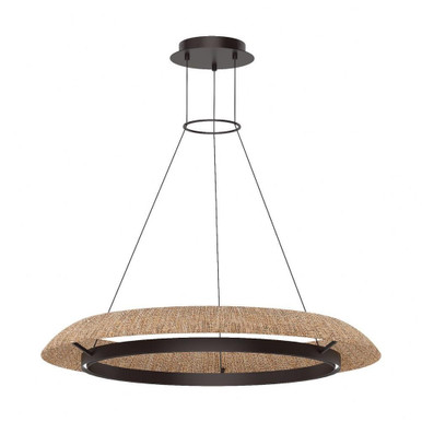 Noa 1 Light Oversized Chandelier by Visual Comfort Modern SLCH55827