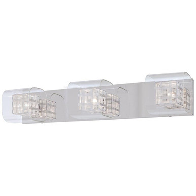 Jewel Box 3 Light Vanity Light by George Kovacs - P5803-077