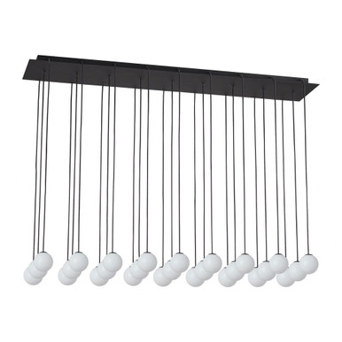 Orbet 124.2W 27 LED Chandelier 11.2 Inch Wide by Visual Comfort Modern - SLCH587