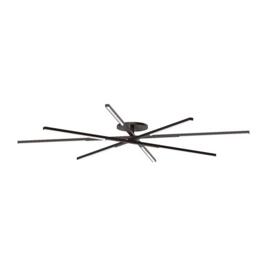 Cityscape 88.7W 8 LED 60.3 Inch Wide Flush Mount by Visual Comfort Modern - SLFM56527