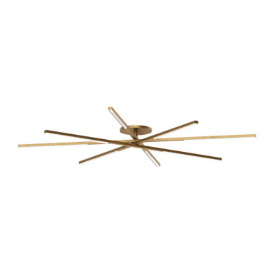 Cityscape 79.2W 8 LED 47.8 Inch Wide Flush Mount by Visual Comfort Modern - SLFM56627