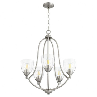 Barkley 5 Light Medium Chandelier by Quorum 6069-5