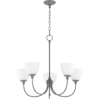 Celeste 5 Light Large Chandelier by Quorum - 6109-5