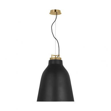Forge 19W 1 LED Large Tall Pendant 20 Inch Wide by Visual Comfort Modern - SLPD12727