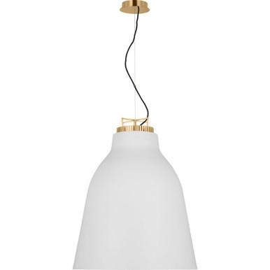Forge 19W 1 LED Large Tall Pendant 26 Inch Wide by Visual Comfort Modern - SLPD12927