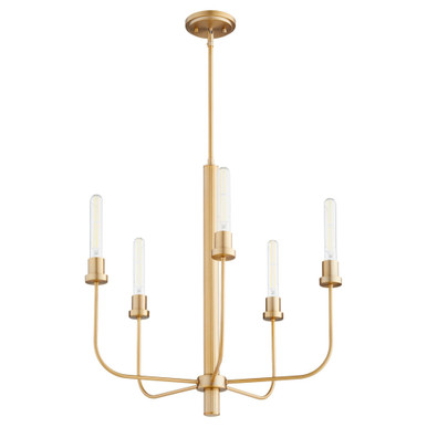 Sheridan 5 Light Medium Chandelier by Quorum - 612-5