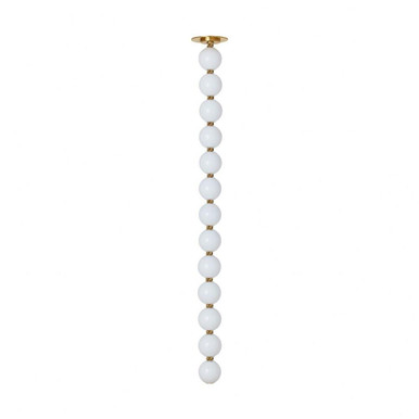 Perle 36 16.8W 1 LED Mini Pendant by Visual Comfort Modern - SLPD229R