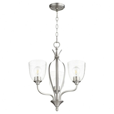 Jardin 3 Light Small Chandelier by Quorum - 6127-3