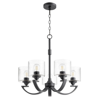 Dakota 5 Light Medium Chandelier by Quorum - 6202-5