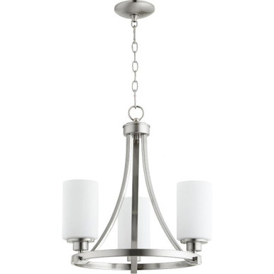 Lancaster 3 Light Small Chandelier by Quorum - 6207-3