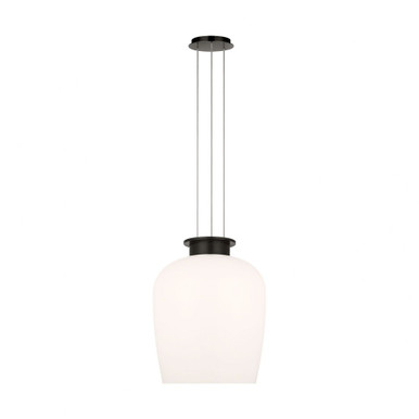 Vetro 16.1W 1 LED Pendant 21 Inch Tall by Visual Comfort Modern - SLPD625