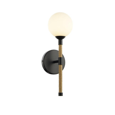 Capilano 1 Light Wall Sconce by Artcraft - AC11847BK