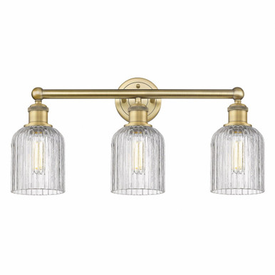 Bridal Veil 3 Light Vanity Light 23 Inch Wide by Innovations - 616-3W-G559-5