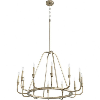 Marquee 12 Light Oversized Chandelier by Quorum - 6314-12
