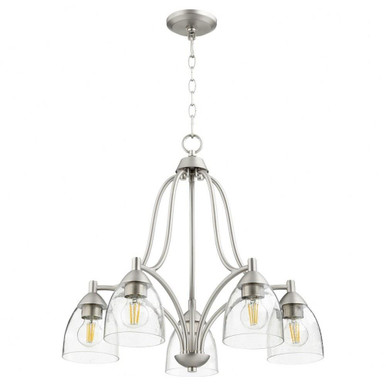 Barkley 5 Light Medium Chandelier by Quorum 6369-5