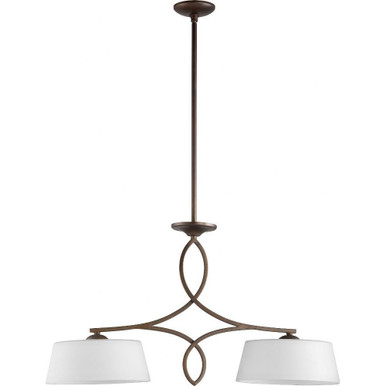 Willingham 2 Light Mini Island Chandelier by Quorum - 6512-2-186