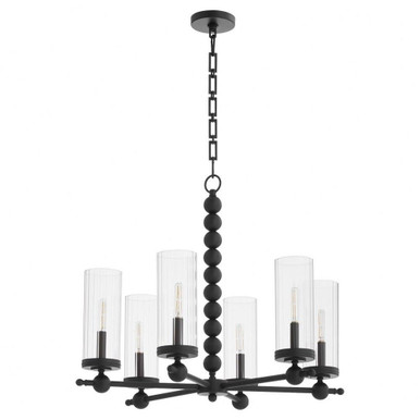 Lee Boulevard 6 Light Large Chandelier by Quorum 660-6