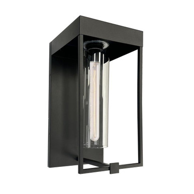 Gardenbrooke 1 Light Outdoor Wall Mount 15.75 Inch Tall by Artcraft - AC8890BK