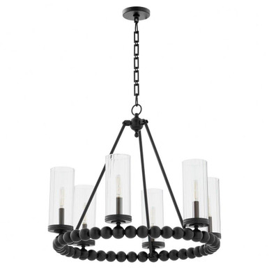 Lee Boulevard 6 Light Large Chandelier by Quorum 661-6