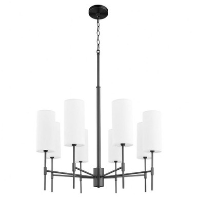 Hamilton 8 Light Large Chandelier by Quorum - 663-8