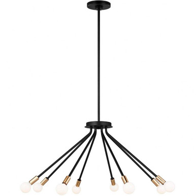 Graham 8 Light Large Chandelier by Generation Lighting - 3001208-112