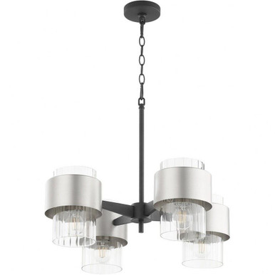 Epsilon 4 Light Medium Chandelier by Quorum - 683-4-69