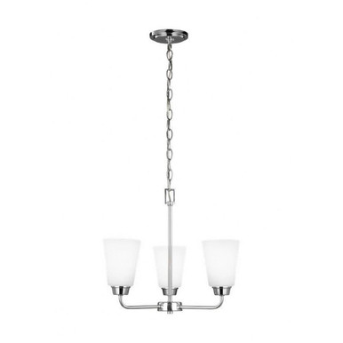 Kerrville 3 Light Small Chandelier by Generation Lighting 3115203EN3-962 - 3115203