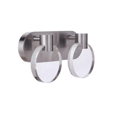 Glisten 2 Light Vanity Light by Craftmade - 15114-LED
