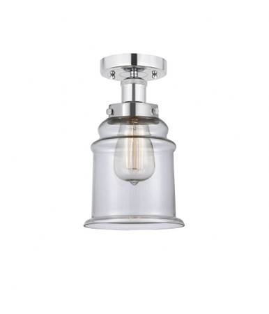 Canton 1 Light 6 Inch Wide Semi Flush Mount by Innovations - 616-1F-G18