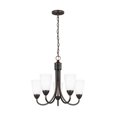 Seville 5 Light Medium Chandelier by Generation Lighting 3120205EN3-962 - 3120205