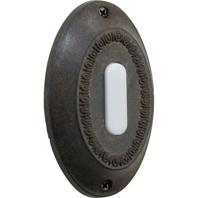 Basic Oval Door Chime Button by Quorum - 7-307
