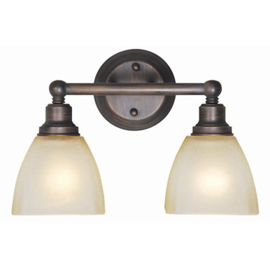 Bradley 2 Light Vanity Light by Craftmade - 26602