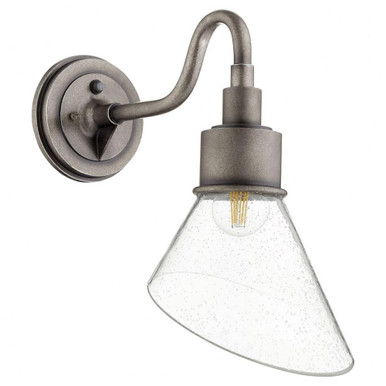 Torrey 1 Light Outdoor Wall Mount 15.5 Inch Tall by Quorum - 734