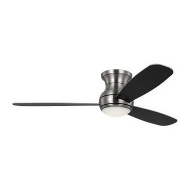 Orbis 3 Blade Hugger Ceiling Fan with Light Kit 52 Inch Wide by Generation - 30BSHR52