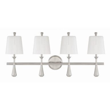 Palmer 4 Light Vanity Light by Craftmade - 57404-BNK